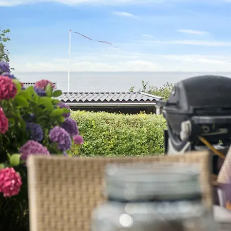 Lovely Summerhouse By Skaastrup W Sea View