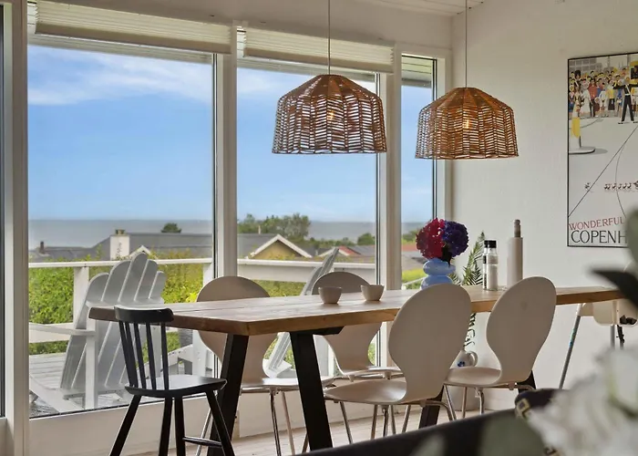 Nyaraló Lovely Summerhouse By Skaastrup W Sea View