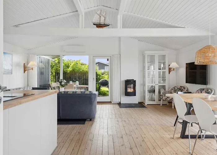 Nyaraló Lovely Summerhouse By Skaastrup W Sea View *